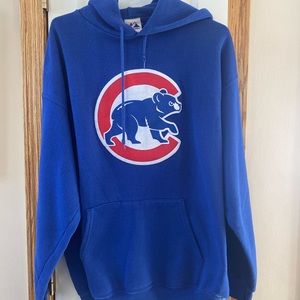 Men’s Cubs hoodie, royal blue size XL
